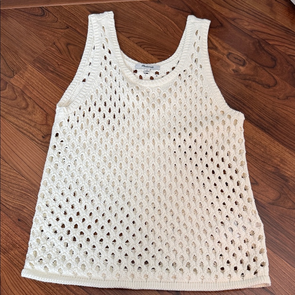 Sweater tank top